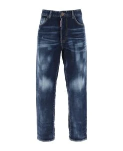 DSQUARED2 'boston' Cropped Jeans