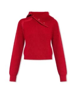 Jacquemus Asymmetric Mock-neck Sweater