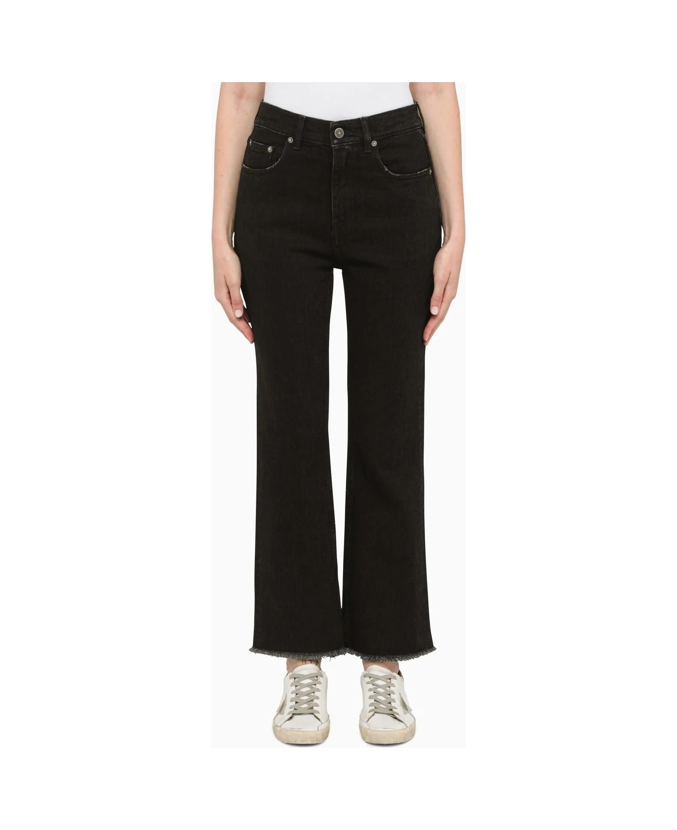 Golden Goose Cropped Black Jeans 3 Golden Goose Cropped Black Jeans