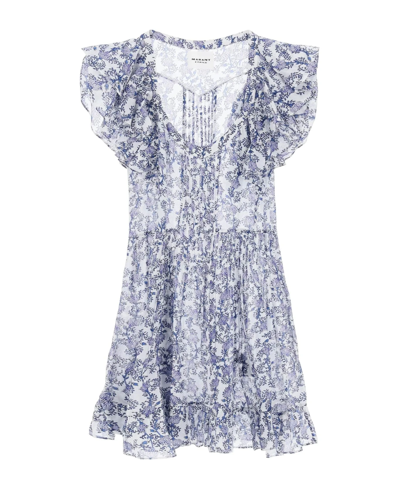 'gordana' Dress With Floral Motif 3 'gordana' Dress With Floral Motif