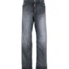 DSQUARED2 Grey Cotton Blend Jeans 2 DSQUARED2 Grey Cotton Blend Jeans -Femme Mode Shop 087a161a131010fca802afff6206ea00