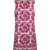 Dolce & Gabbana Majolica-print Shift Mini Dress -Femme Mode Shop 08884bf51d09eff65c1c83d8f494148c