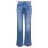 Blue Denim Straight Leg Jeans In Lyocell Woman -Femme Mode Shop 1193f166601ae64948cc647f58789dbb