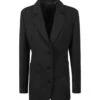 Lanvin Single-breasted Fitted Blazer -Femme Mode Shop 11bb57194c1ca921d4e7fd6eab3be307