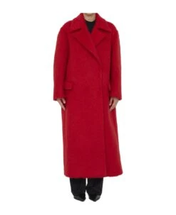 Valentino Garavani Uncoated Bouclé Coat