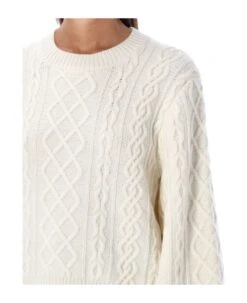 Chloé Balloon Sleeve Knit Cropped 7 Chloé Balloon Sleeve Knit Cropped -Femme Mode Shop 12b6ec0d244bd44edcea22930bbed470