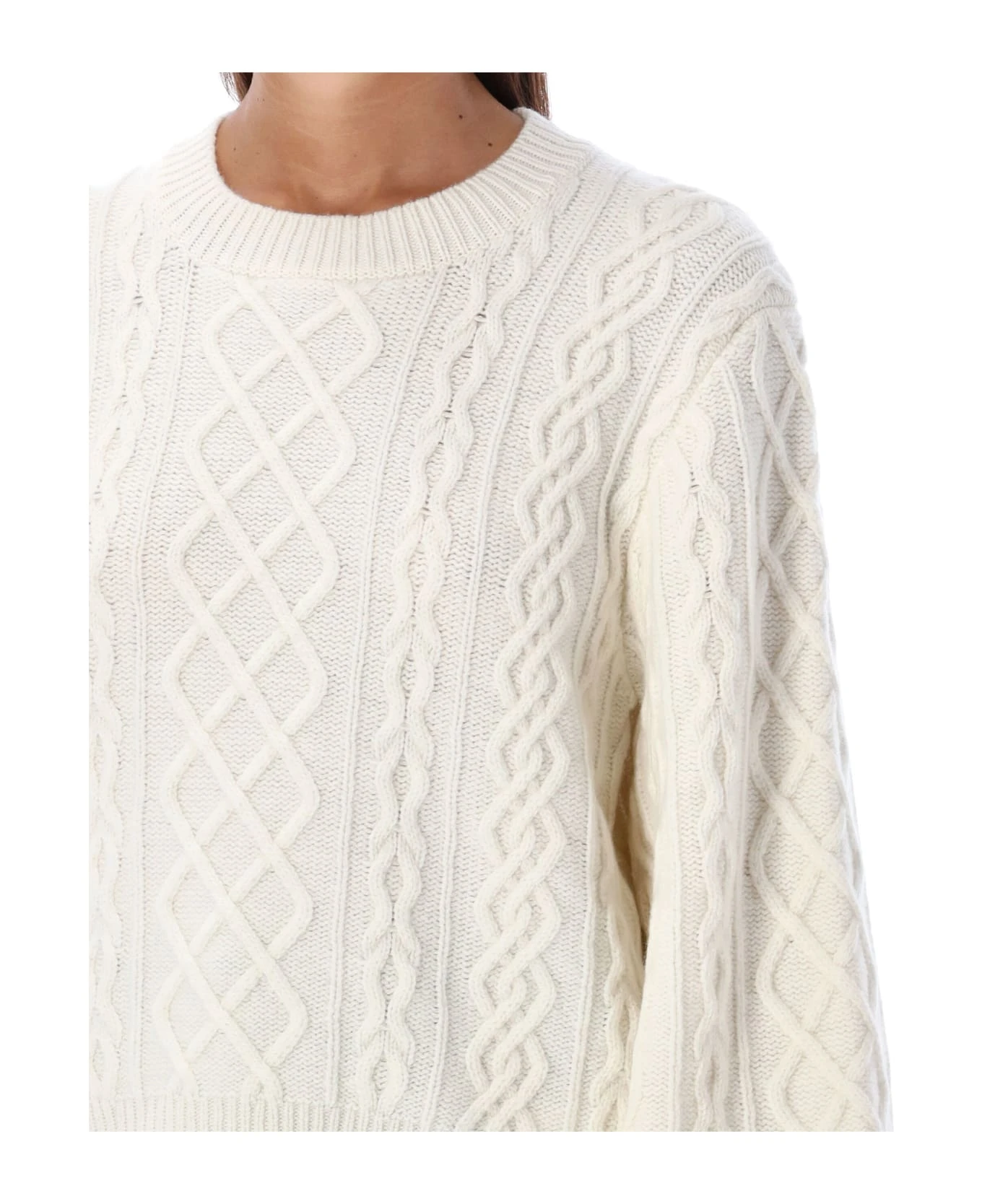 Chloé Balloon Sleeve Knit Cropped 5 Chloé Balloon Sleeve Knit Cropped - Image 3