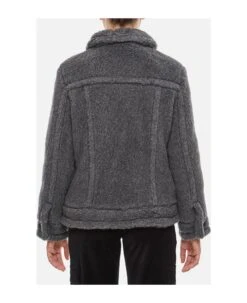 Max Mara Teddino Biker Short Coat -Femme Mode Shop 162d57f925525422d888fc66733d90b2