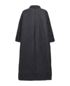 Maison Margiela Contrast Stitching Silk Coat -Femme Mode Shop 16d46eb85ff1c6d3d8179ed61c82f87a