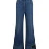 Gucci Label Denim Flare Trousers 1 Gucci Label Denim Flare Trousers -Femme Mode Shop 17af2c25e0d45fa2871caf3a159b9af6