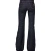 Philosophy Di Lorenzo Serafini Flare Trousers In Soft Stretch Blue Denim -Femme Mode Shop 1867fad336fa54a25e5873c59ddeba5a