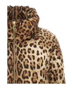 Dolce & Gabbana Animalier Down Jacket -Femme Mode Shop 1c65de72f6d988f6dcc15fe9a091c447