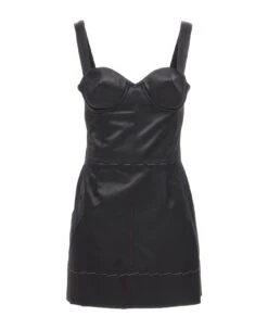 Maison Margiela Contrast Stitching Corset Dress