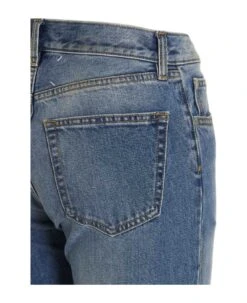 Maison Margiela Embroidered Logo Jeans -Femme Mode Shop 20516ea59d327104fd1c8454734ec0fa