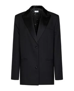 Off-White Tech Drill Tomboy Tuxedo Blazer