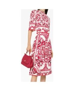 Dolce & Gabbana Abito Maiolica -Femme Mode Shop 2158cad5a1984b9e1b02b28d16c005da