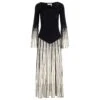 Chloé Long Dress In Wool And Silk -Femme Mode Shop 22111572ca769c03bf6268be9292da37