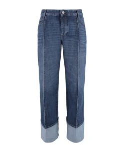 Bottega Veneta Regular-fit Cropped Jeans