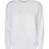 Lanvin Logo Embroidered Rib Sweatshirt -Femme Mode Shop 2685a4a0a2ab8573c973db2c5e4ae09a