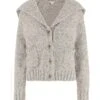 Bottega Veneta Alpaca And Wool Blend Cardigan