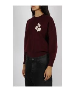 Atlee Cotton And Logo Sweater -Femme Mode Shop 2a4fb5d751b12a631db3dcf3978305d4