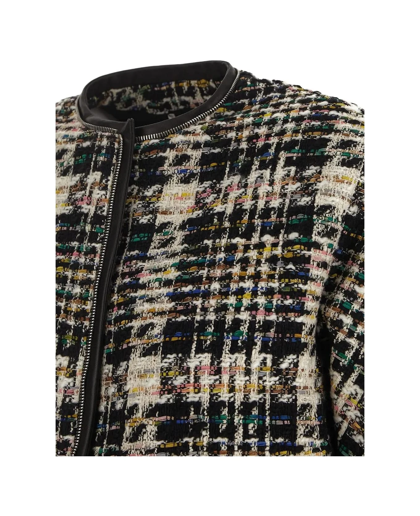Alexander McQueen Hybrid Tweed Cocoon Jacket 5 Alexander McQueen Hybrid Tweed Cocoon Jacket - Image 3
