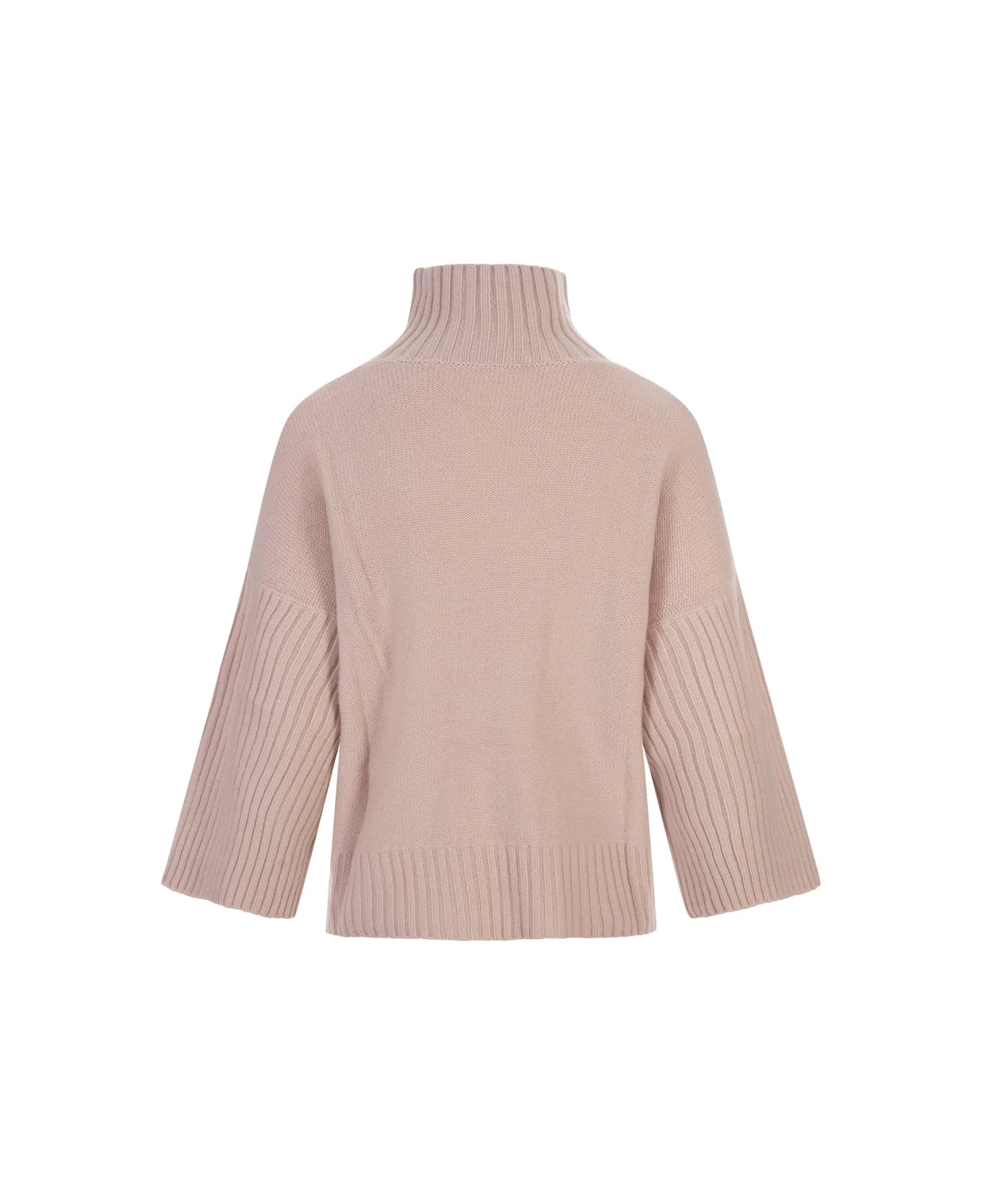 Max Mara Pink Okra Turtleneck Sweater 3 Max Mara Pink Okra Turtleneck Sweater - Image 2