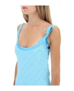 Versace La Vacanza Terry-cloth Mini Dress 9 Versace La Vacanza Terry-cloth Mini Dress -Femme Mode Shop 310dc54479f5316abeb171d5653ba224