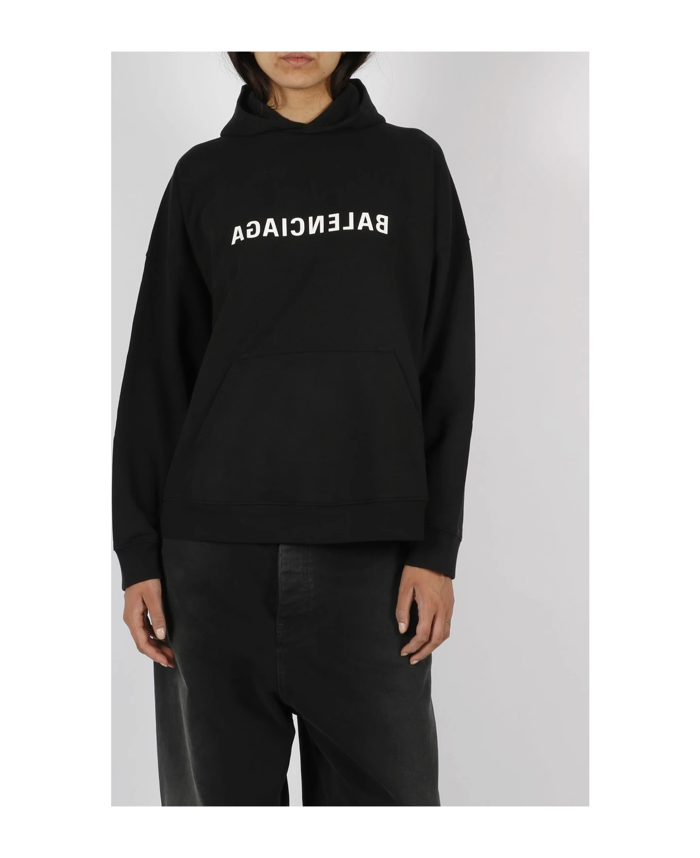 Balenciaga Mirror Wide Fit Hoodie 4 Balenciaga Mirror Wide Fit Hoodie - Image 2