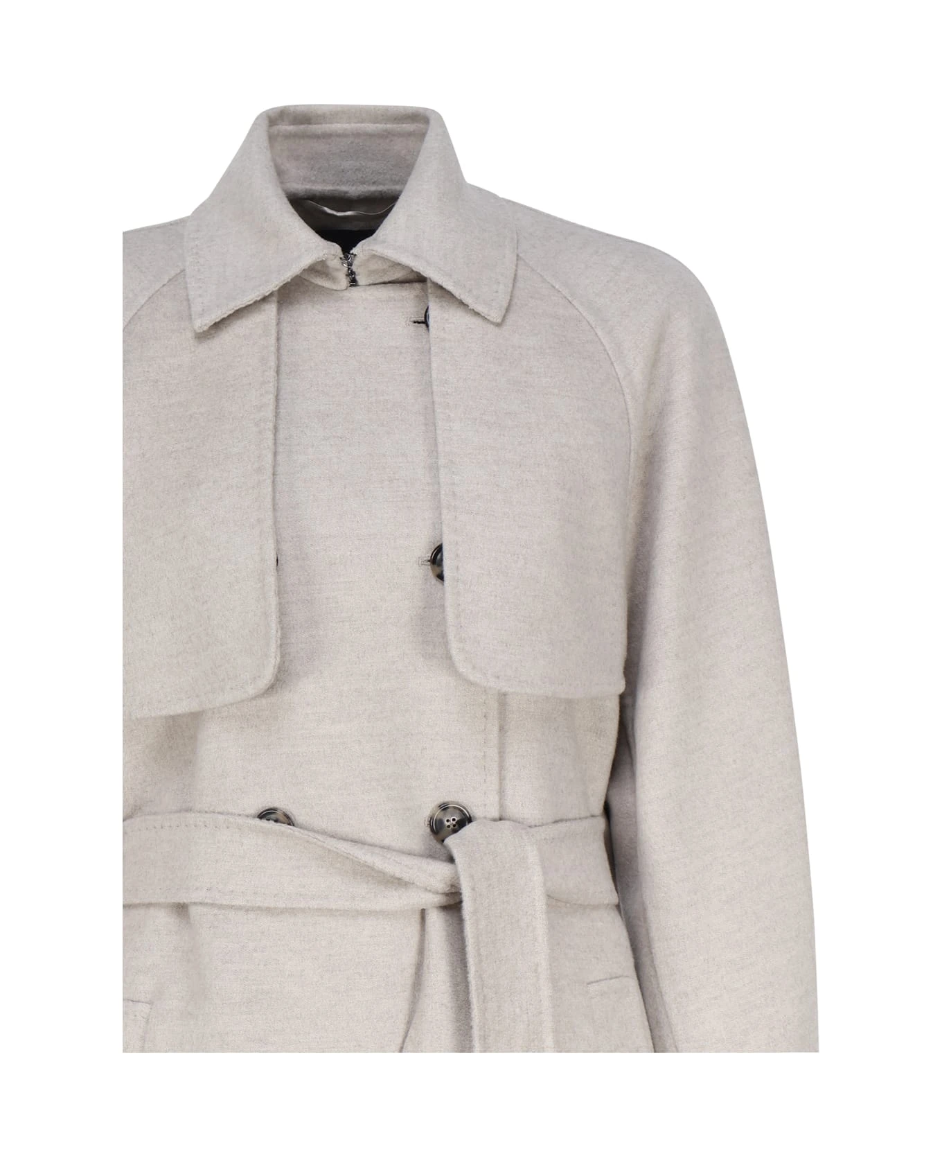 Max Mara Oversized Cashmere Trench Coat 5 Max Mara Oversized Cashmere Trench Coat - Image 3