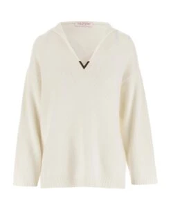 Valentino Vgold Cashmere Sweater