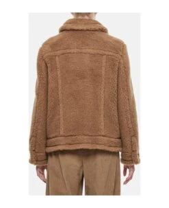 Max Mara Tteddino Biker Short Coat -Femme Mode Shop 39e5c0d1794f021502e2145a10f3ae81