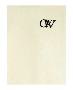 Off-White 'flock Ow' Sweatshirt -Femme Mode Shop 3d9f7945b9486020eb379bbd13c7be2c