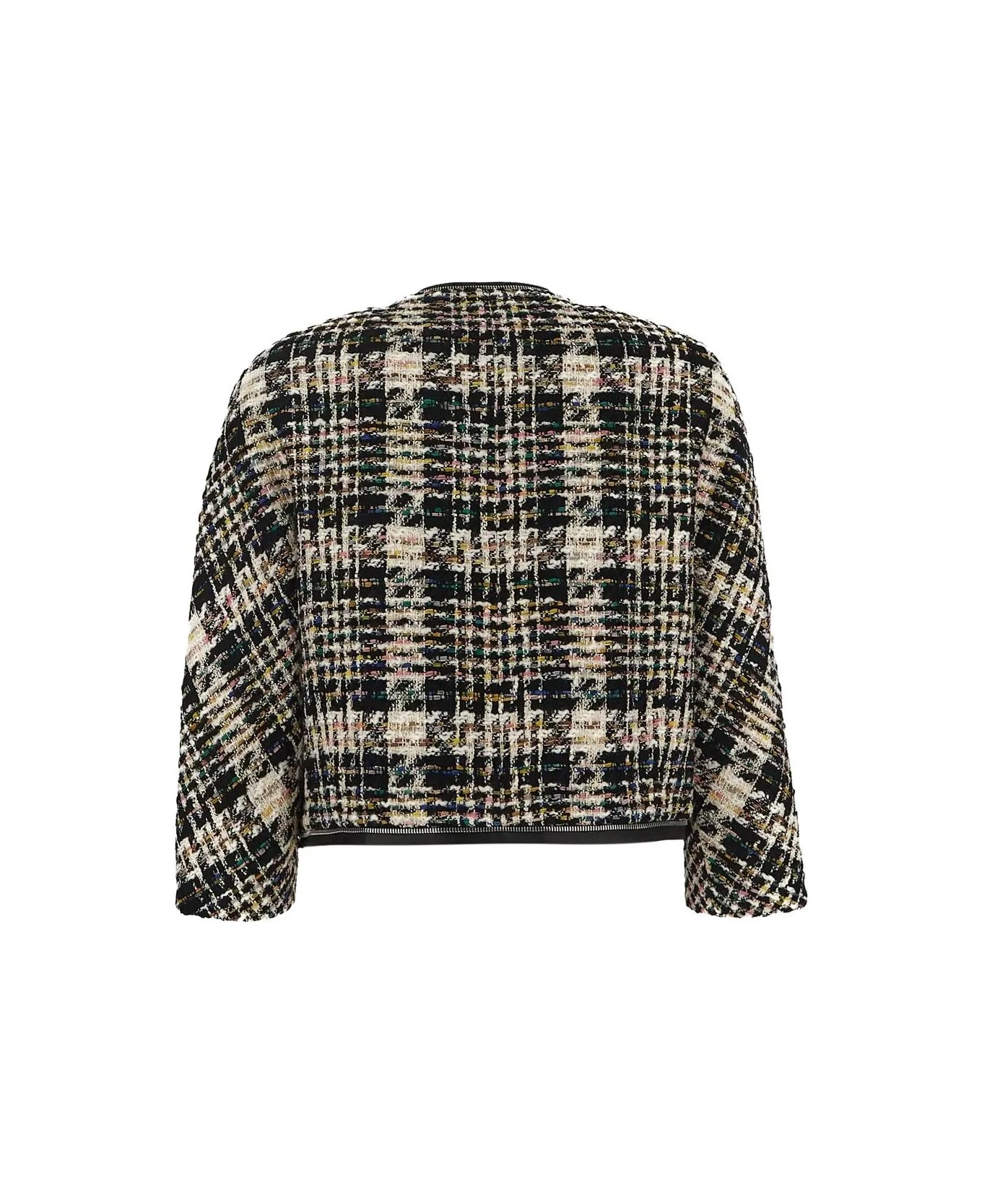 Alexander McQueen Hybrid Tweed Cocoon Jacket 4 Alexander McQueen Hybrid Tweed Cocoon Jacket - Image 2