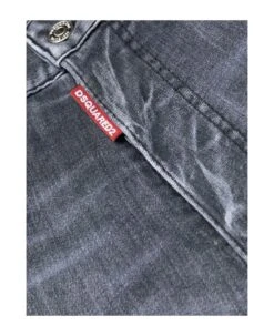 DSQUARED2 Grey Cotton Blend Jeans -Femme Mode Shop 40c06cf34aa009d57e0018eac7ea35e8
