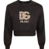 Dolce & Gabbana Dg Logo Cropped Sweatshirt 2 Dolce & Gabbana Dg Logo Cropped Sweatshirt -Femme Mode Shop 47980a9822900af5f419247e4bf4b416