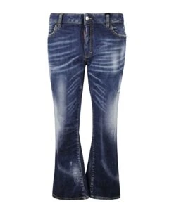 DSQUARED2 Flared Cuffs 5 Pockets Jeans