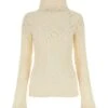 Chloé Ivory Lace Top With Funnel Neck 2 Chloé Ivory Lace Top With Funnel Neck -Femme Mode Shop 4bf5f8d461b9a7e1e3f0c25f5b7b31f7