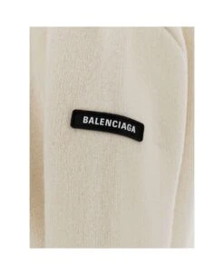 Balenciaga Crewneck Sweater Wool Double Face Knit -Femme Mode Shop 4c42998cae9ba417b34cef23e1a360a3