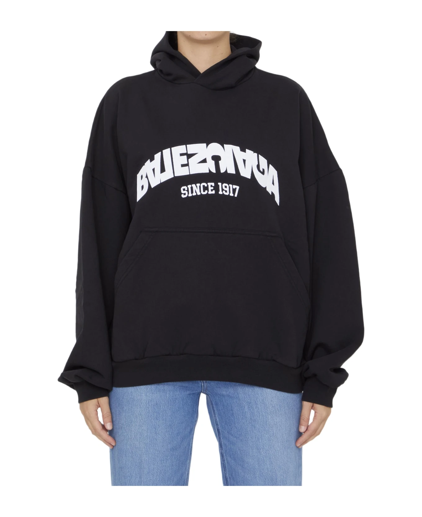 Balenciaga Back Flip Logo Hoodie 3 Balenciaga Back Flip Logo Hoodie
