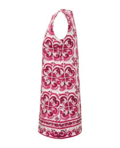 Dolce & Gabbana Short Dress In Brocade Majolica Print 8 Dolce & Gabbana Short Dress In Brocade Majolica Print -Femme Mode Shop 520944c45ef5e123723fddb6bb8645f8