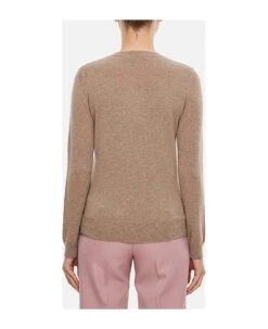 Max Mara Pamir Crewneck Logo Sweater -Femme Mode Shop 528de18e83ee8a73ab1b401962248770
