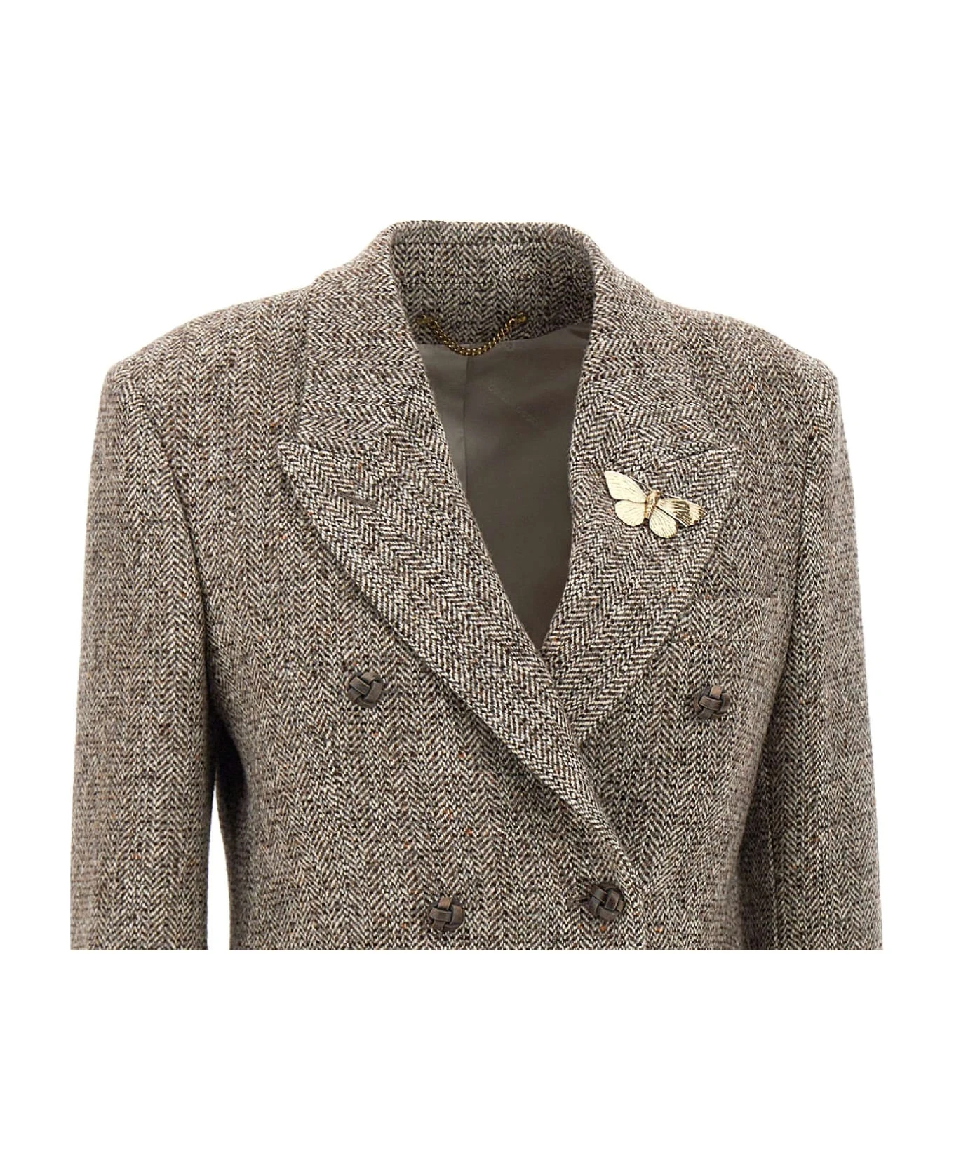 Golden Goose 'diva' Wool And Silk Blazer 5 Golden Goose 'diva' Wool And Silk Blazer - Image 4