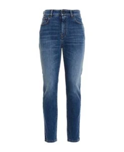 Weekend Max Mara Straight-fit Cropped Jeans