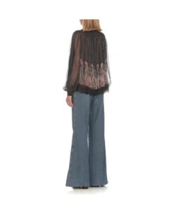 Etro Cotton Flared Jeans 9 Etro Cotton Flared Jeans -Femme Mode Shop 55acee82abdc2f20211fc44abdfd793c