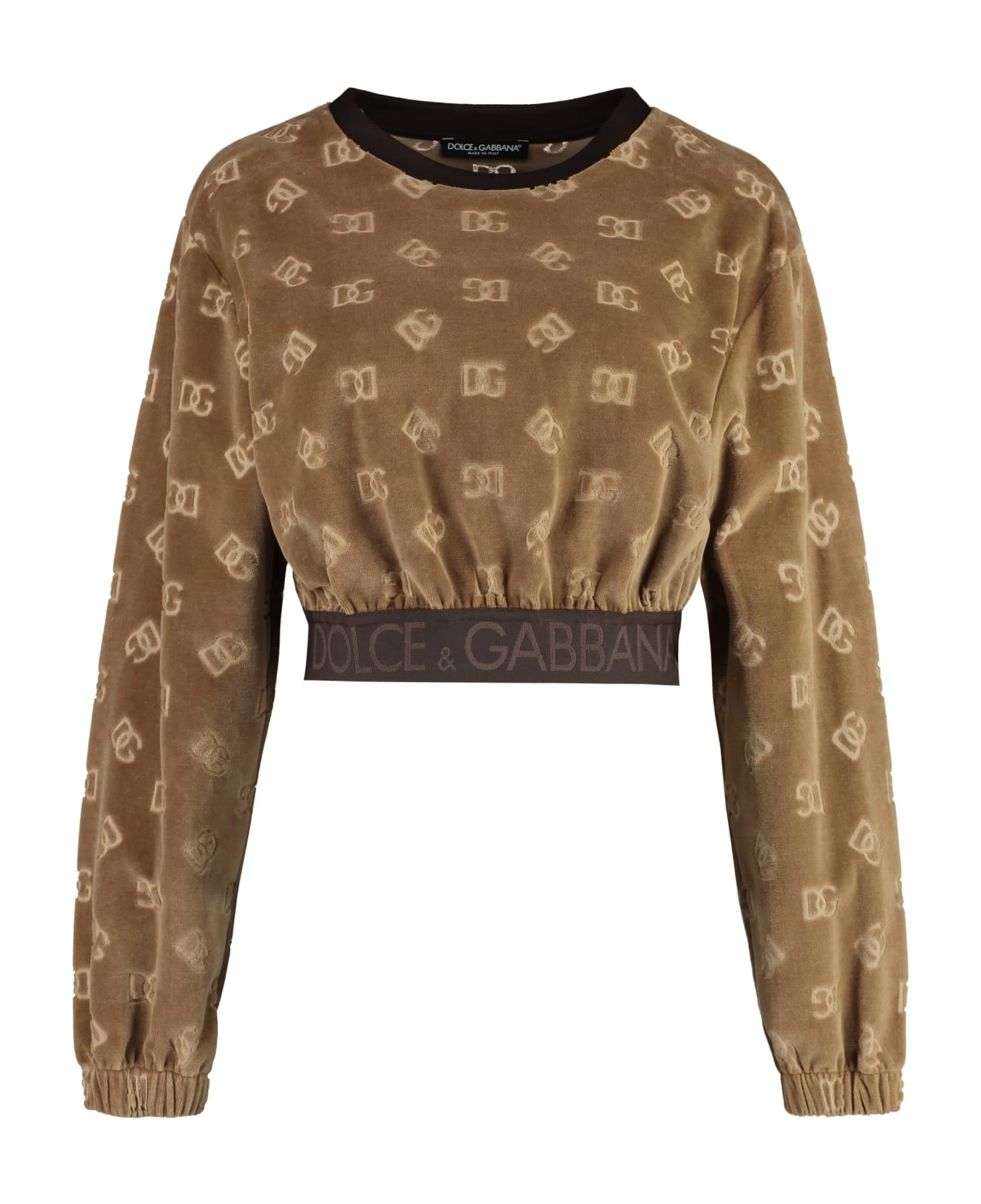 Dolce & Gabbana Chenille Logo Sweatshirt 3 Dolce & Gabbana Chenille Logo Sweatshirt