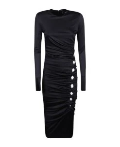 Versace Back Zip Long Dress