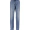 Versace Cotton Denim Boyfriend Jeans