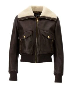 Dolce & Gabbana Sheepskin Eco-leather Jacket