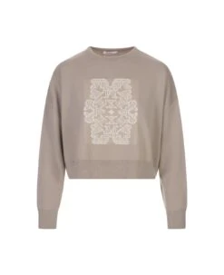 Max Mara Beige Sir Sweater